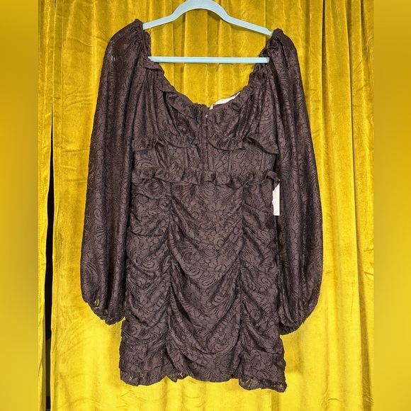 NWT ASTR the Label Black Corset Chrisley Mini Dress. Size Medium. Retail $148. - Picture 5 of 9